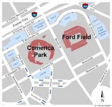 Ford Field Parking Lots Tickets And Ford Field Parking Lots