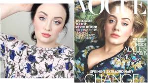 adele march vogue cover makeup tutorial
