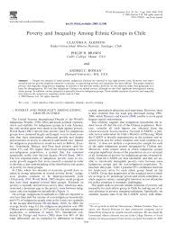 inequality among ethnic groups in chile