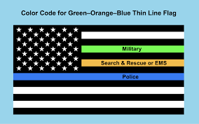 thin lines flag mean