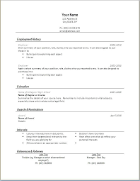 Resume Examples  Free Microsoft Word Resume Templates for Mac     Bluntforceit Com