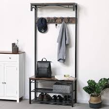 Do you know where has top quality clothes hanger stands at lowest prices and best services? Combined Hallway Storage Units The Furniture Co