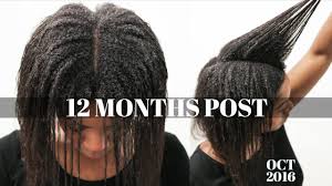 As your natural hair grows, you may. Transitioning To Natural Hair 1 Year Post Relaxer Hair Update Oct 2016 Youtube