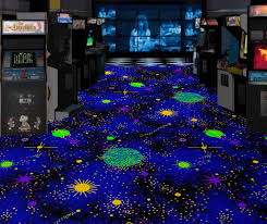 retro arcade rug neon rug 80s arcade