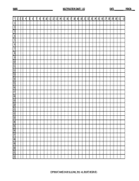 10 printable blank 100 chart forms and
