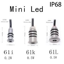 射燈mini Led 12v 0 5w Deck Light