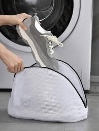 1pc Mesh Shoe Laundry Bag Simple Mesh