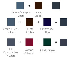 Gray Color Mixing Guide What Colors