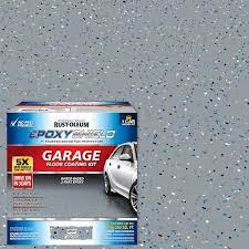 gray epoxy 1 car garage floor kit