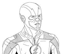 flash coloring pages best coloring