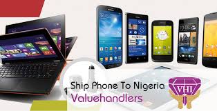 to nigeria ship phone by air freight