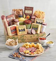 deluxe gourmet sausage and cheese gift