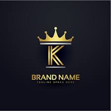 Letter K Crown Logo Vector Eps Free Download
