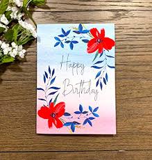 Maybe you would like to learn more about one of these? Amazon Com Pretty Flower Best Wishes Happy Birthday Handmade Greeting Card For Anyone Handmade