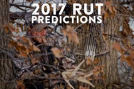 2017 Rut Predictions For Every Theory Legendary Whitetails