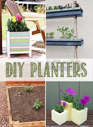 Garden Diy Planters With Free Plans
