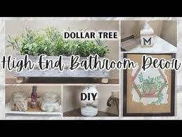 Make Your Own High End Bathroom Decor