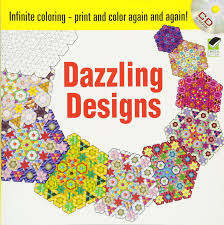 Infinite Coloring Dazzling Designs Cd And Book Dover Design
