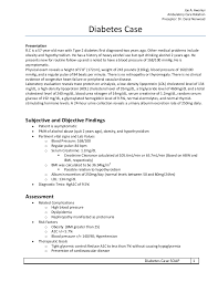 Diabetes SOAP Note Exercise OVER HAPPENED CF   Examples chronological resume functional resume