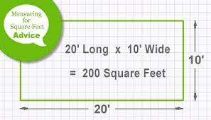 Measure Calculate Total Square Feet