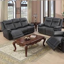 Star Home Living Black Faux Leather