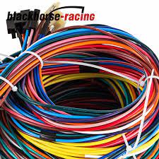 Vl wiring harness with extra wire from other kit as well: Universal Extra Long Wires 21 Circuit Wiring Harness For Chevy Mopar F Www Blackhorse Racing Com