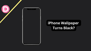 how to fix iphone wallpaper turns black