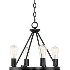 The most trusted name since 1994. Franklin Iron Works Black Wagon Wheel Chandelier 16 Wide Rustic Farmhouse Led 4 Light Fixture For Dining Room House Foyer Kitchen Target