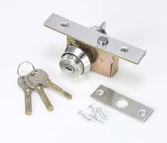 Glass Door Lock Aluminum Frame