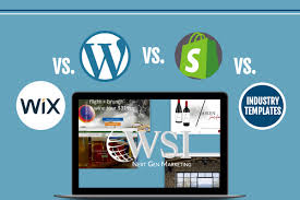 wordpress vs wix vs ify vs