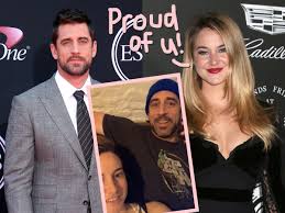 Life's great.@aaronrodgers12 is live on #gmfb! Shailene Woodley Supports Super Sexy Fiance Aaron Rodgers Hosting Jeopardy Perez Hilton Today News Post