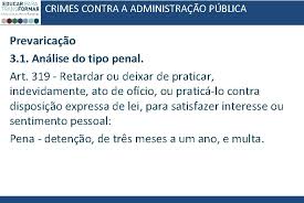 Significado de prevaricação no dicionário priberam, dicionário online de português contemporâneo. Aula De Direito Penal Iv Aula 2 Curso