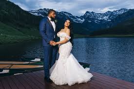 Bridal Bliss: Angel and Bobby's Luxury Mountain Wedding Made Our Jaws Drop  | Essence