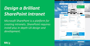 design a brilliant sharepoint intranet