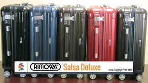 Rimowa Salsa Deluxe Collection Luggage Pros