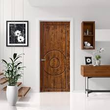 solid wood modern interior door slab