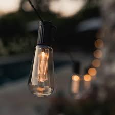 Shop Luminites Solar Powered Led Patio Bulb String Lights Overstock 17833586