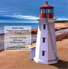 Peggys Cove Lighthouse Woodworking Plan