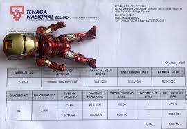 Dividend Magic - First dividend distribution by TENAGA NASIONAL BERHAD for  2020. RM1400 received. TENAGA May 2020 dividend: RM1,400.00 Total 2020  dividend: RM1,400.00 Dividend yield: 5.38% Gross investment: RM26,000.00  Market value: RM24,400.00 #