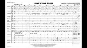 Shut Up And Dance Arranged By Matt Conaway