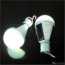 Solar Led Bulb Rechargeable Emergency Light A19 Lamp Still Work After Power Outage Ac85 To 265v 7w Led Light Equivalent 40w Traditional Lamp Led G9 Bulb Candelabra Led Bulb From Lily Lx