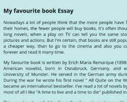 my favourite book essay brainly in