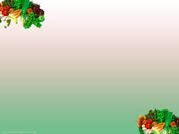 Fruits And Vegetables Backgrounds For Powerpoint Foods And Drinks