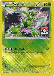 Card gift lot 100 official cards 1 ultra rare included v gx ex mega. Scyther Pokemon Trollandtoad