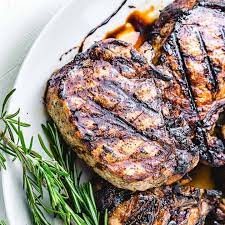 rosemary marinated grilled pork chops