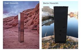 A large block of stone standing by itself that was put up by people in ancient times 2. The Fate Of Berlin S Very Own Mysterious Monolith Iheartberlin De