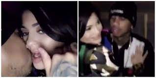 VIDEO: Kylie Jenner & Tyga Make Out On Snapchat!