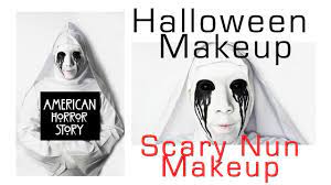 american horror story scary nun makeup