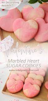 marbled valentine s cookies no