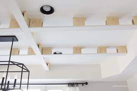 diy coffered ceiling how to diy a